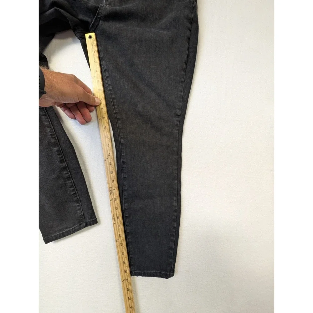 Judy Blue Womens Black‎ Skinny Jeans Size 16W Cotton Blend Stretch Denim